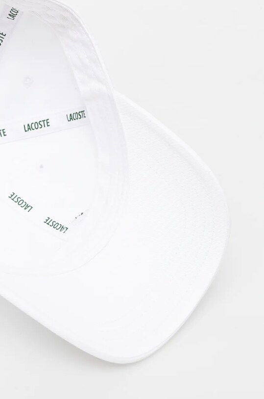 Кепка Lacoste белый RK3186
