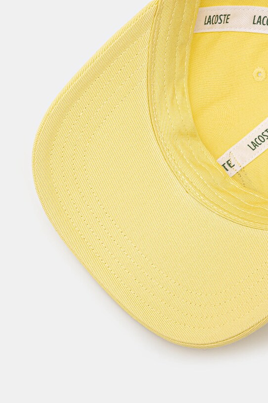 Lacoste sapca galben RK3186