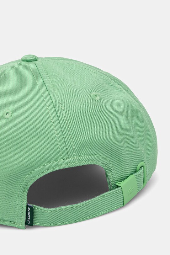 Lacoste czapka z daszkiem RK3186 zielony SS25