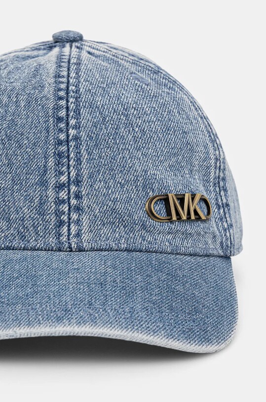 Michael Kors șapcă de baseball din denim UF4004DFAU albastru AW24