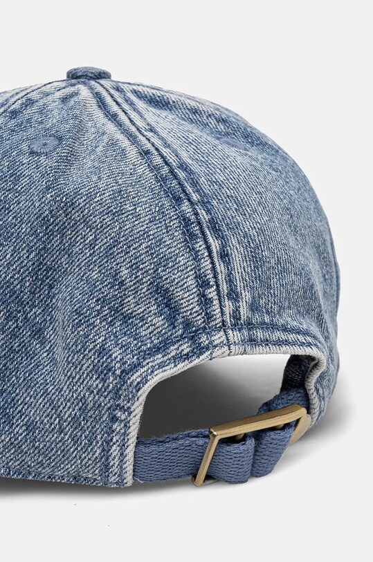 Accesorii Michael Kors șapcă de baseball din denim UF4004DFAU albastru