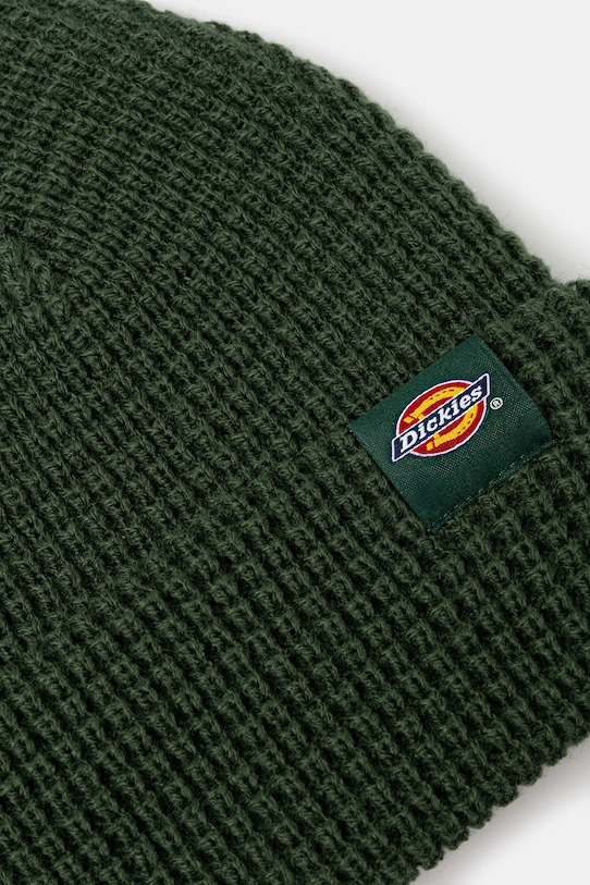 Akcesoria Dickies czapka Woodworth Waffle Beanie DK0A4XFD zielony