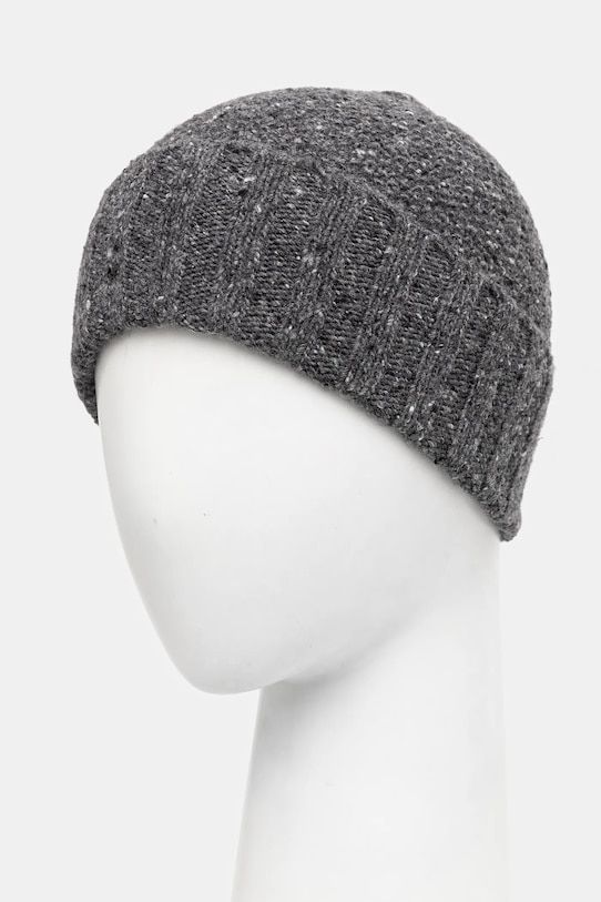 Doplňky Vlněná čepice Sisley 1037SA00C šedá
