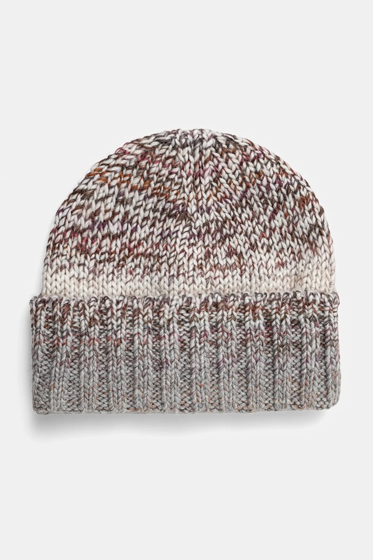 Čepice z vlněné směsi Sisley s příměsí vlny šedá 1005MA00H