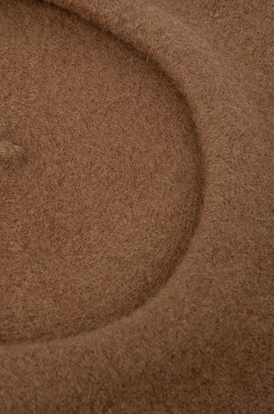 Sisley beret wełniany 6GCVW41A4 zielony AW24