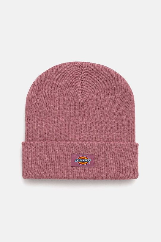 Čiapka Dickies GIBSLAND stredne hrubá ružová DK0A4X7K