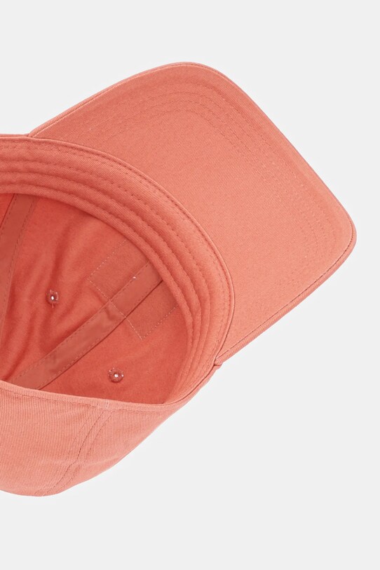 Columbia czapka z daszkiem bawełniana Provisions Ball Cap pomarańczowy 2096351