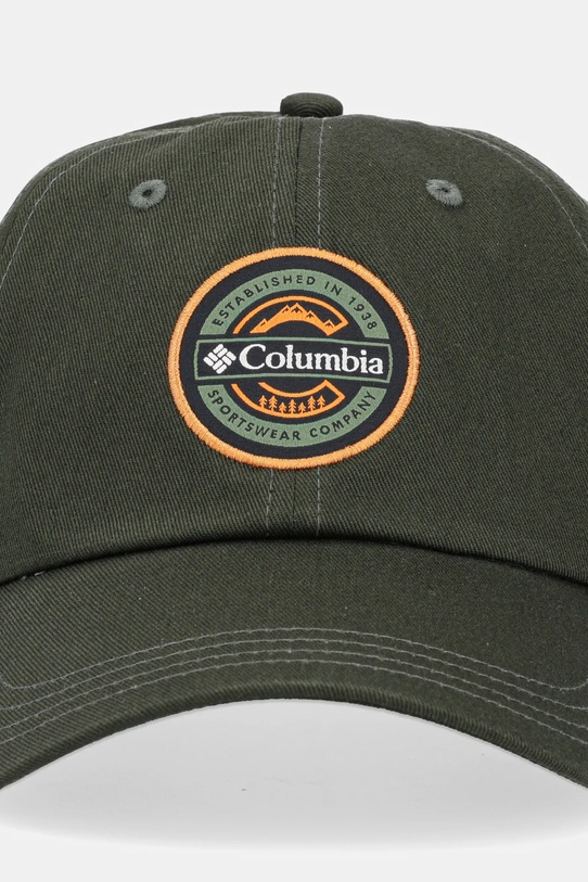 Columbia șapcă de baseball din bumbac Provisions Ball Cap 2096351 verde AW25