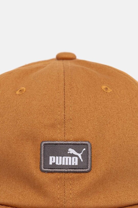 Памучна шапка с козирка Puma 23669. кафяв AW24