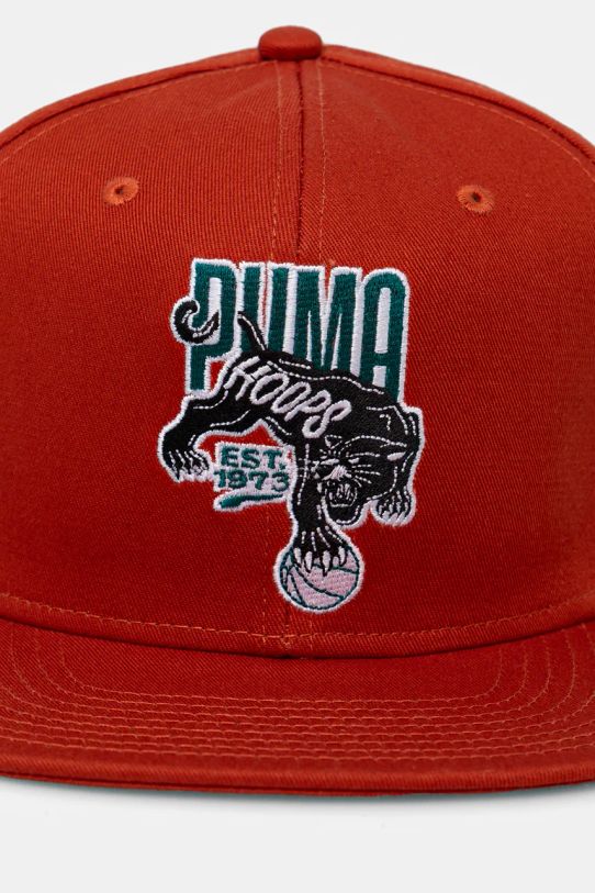 Accesorii Puma șapcă de baseball din bumbac 25704 rosu