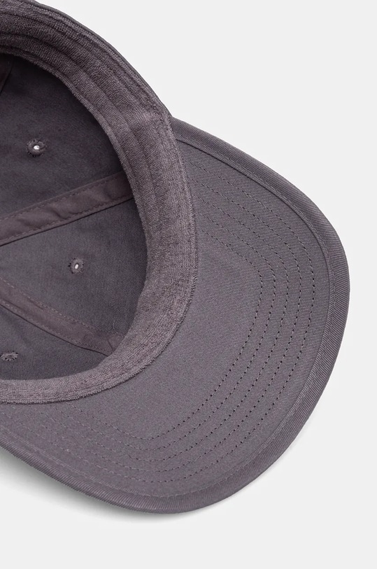 Памучна шапка с козирка adidas Originals виолетов IX7333