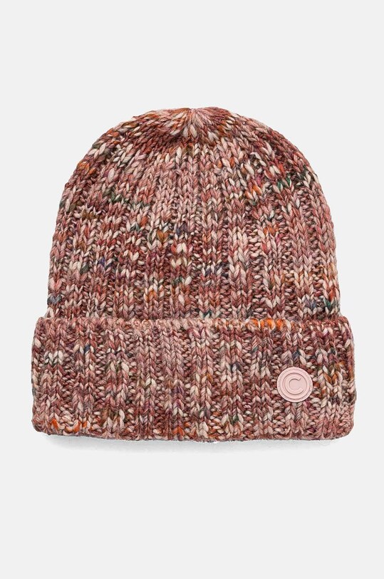 Colmar czapka z domieszką wełny melanż bordowy 5083.2YW