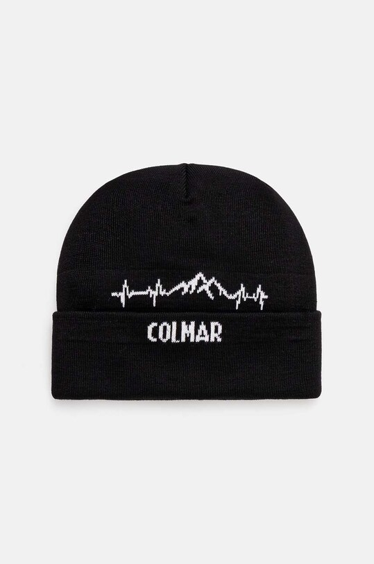 Colmar czapka wełniana wełna czarny 5088.1XD