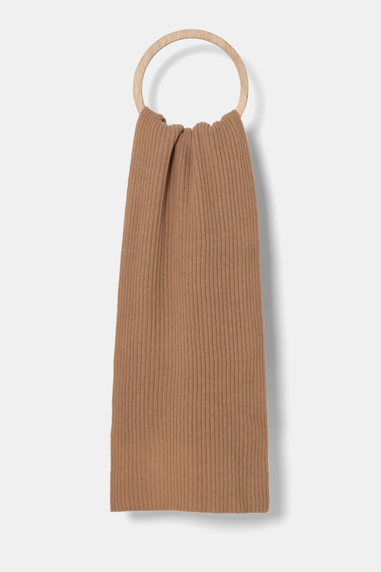 Accesorii Gant caciula si fular din lana 9990018 maro