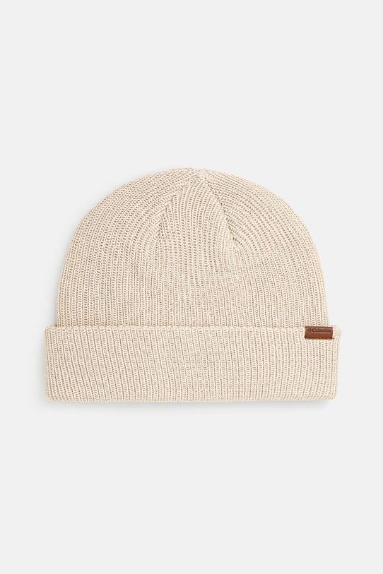 Columbia berretto Portside Fisherman Beanie semplice beige 2092611
