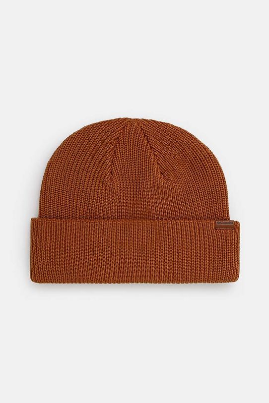 Σκούφος Columbia Portside Fisherman Beanie απλό καφέ 2092611