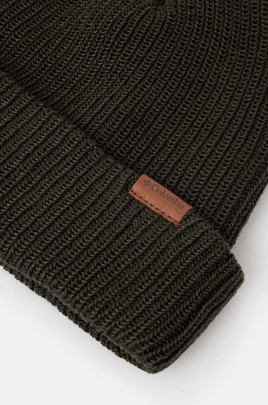 Columbia czapka Portside Fisherman Beanie 2092611 zielony AW24