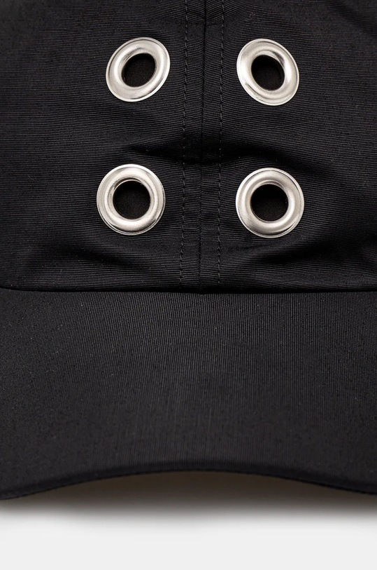 Rick Owens berretto da baseball Baseball Cap DA02D2478.MUES1 nero AW24