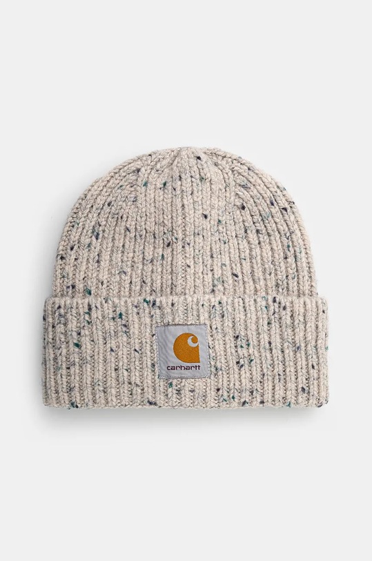 Carhartt WIP czapka Anglistic Beanie gruba beżowy I013193.2FNXX