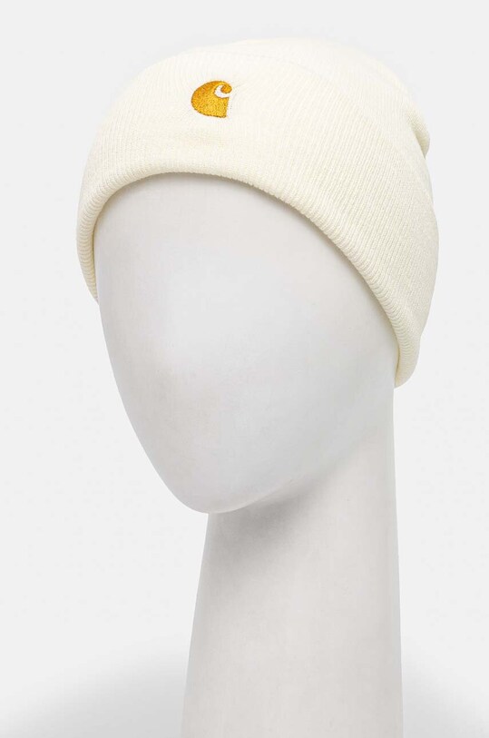 Akcesoria Carhartt WIP czapka Chase Beanie I026222.0SHXX beżowy