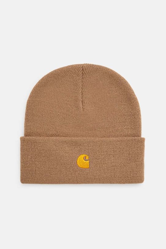 Carhartt WIP berretto Chase Beanie semplice beige I026222.2GQXX