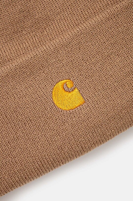 Carhartt WIP beanie Chase Beanie I026222.2GQXX beige AW24