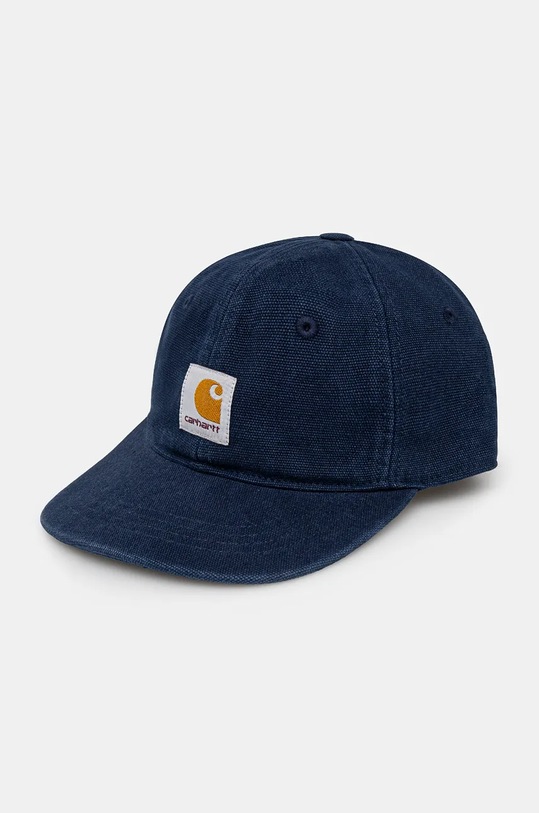 Памучна шапка с козирка Carhartt WIP Icon Cap щампа тъмносин I033359.29LXX