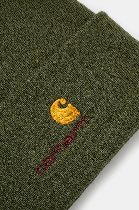 Carhartt WIP beanie American Script Beanie I034235.2BRXX green AW24