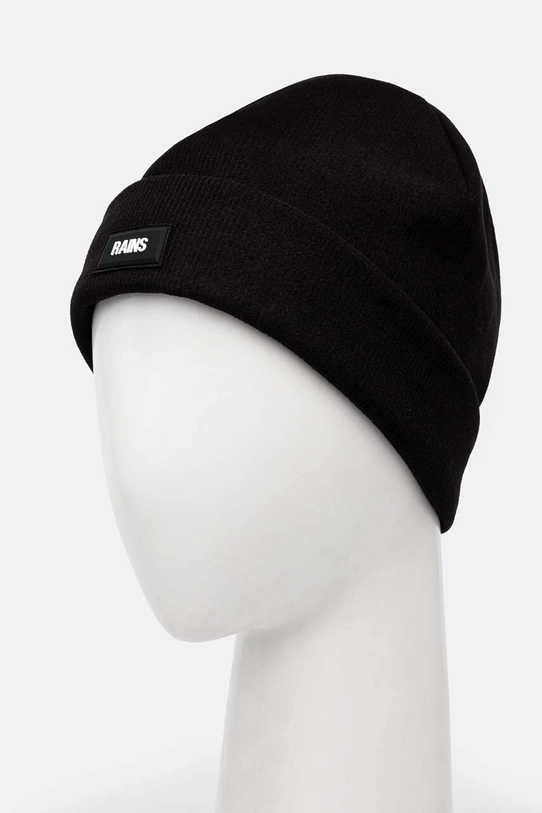 Accesorii Rains caciula Ribbed Fleece Beanie T1 20360.01 negru