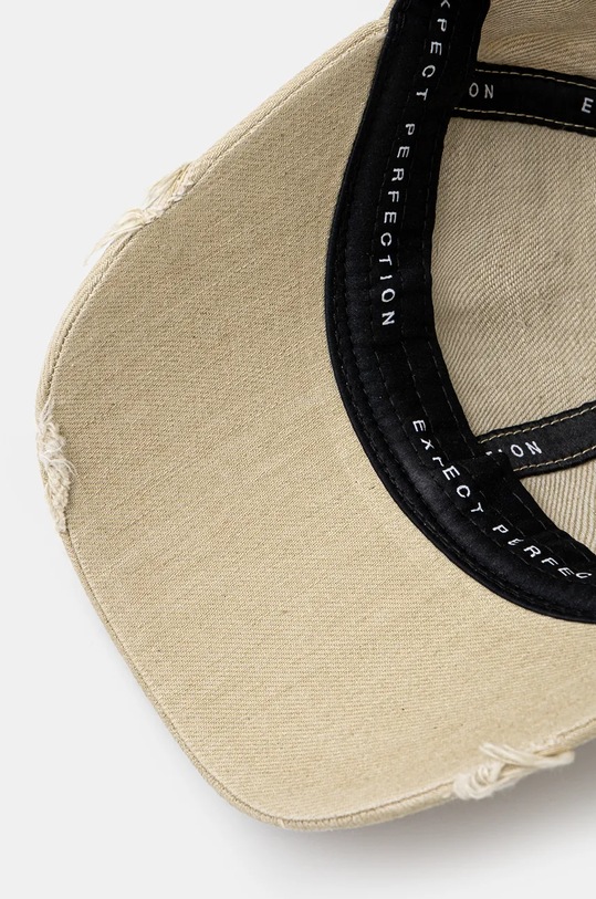 Martine Rose cotton baseball cap Rolled Back Cap beige 1168WP07707