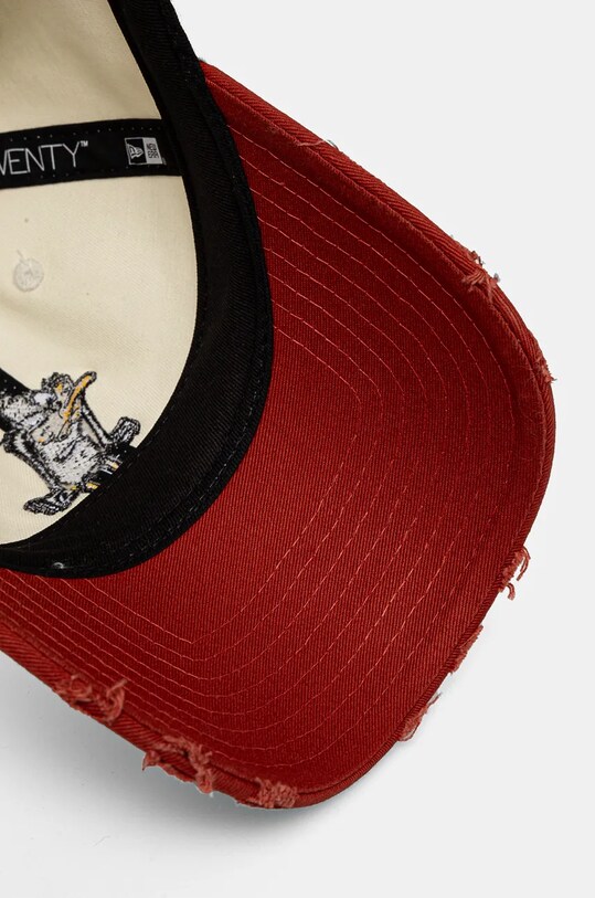 New Era berretto da baseball in cotone DAFFY DUCK rosso 60565320