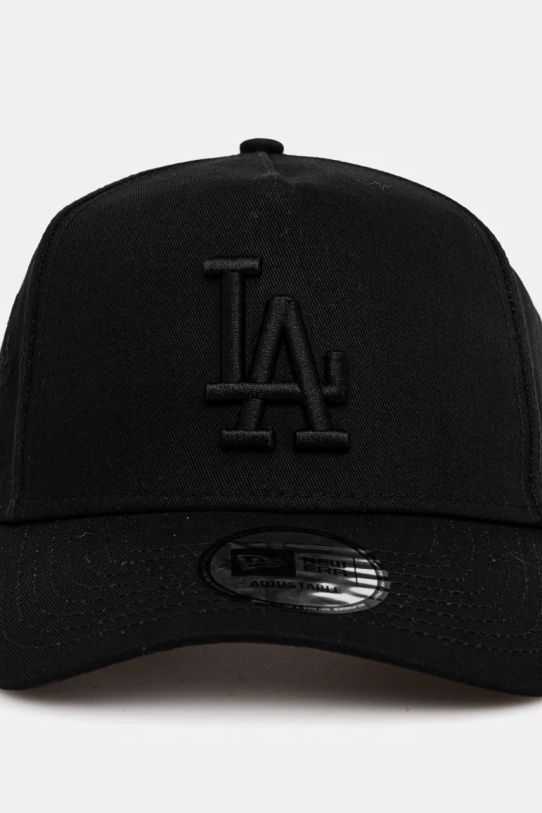 New Era czapka z daszkiem bawełniana LOS ANGELES DODGERS 60565167 czarny AW24