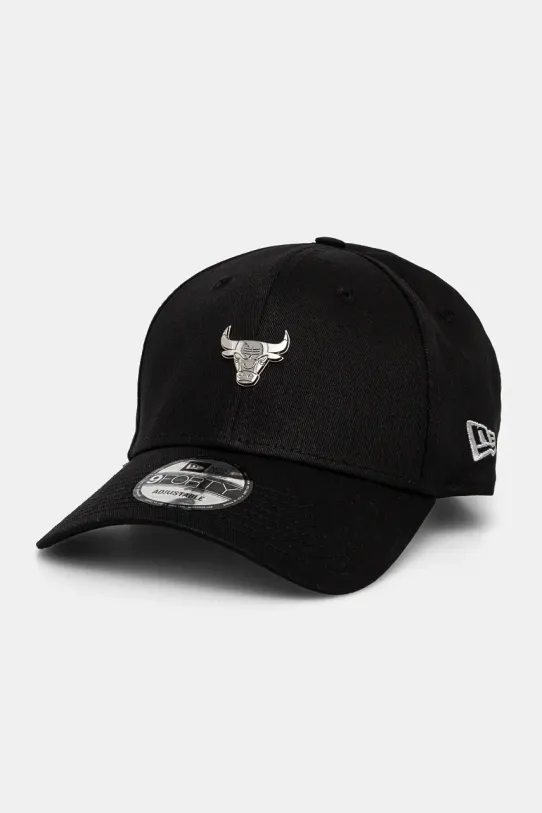 Bavlněná baseballová čepice New Era CHICAGO BULLS bavlna černá 60565153