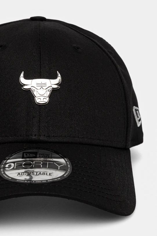 New Era cotton baseball cap CHICAGO BULLS 60565153 black AW24