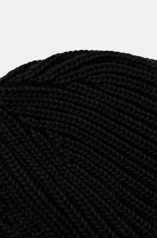 Vlnená čiapka C.P. Company Extra Fine Merino Wool Goggle Beanie 17CMAC122A005509A čierna AW24