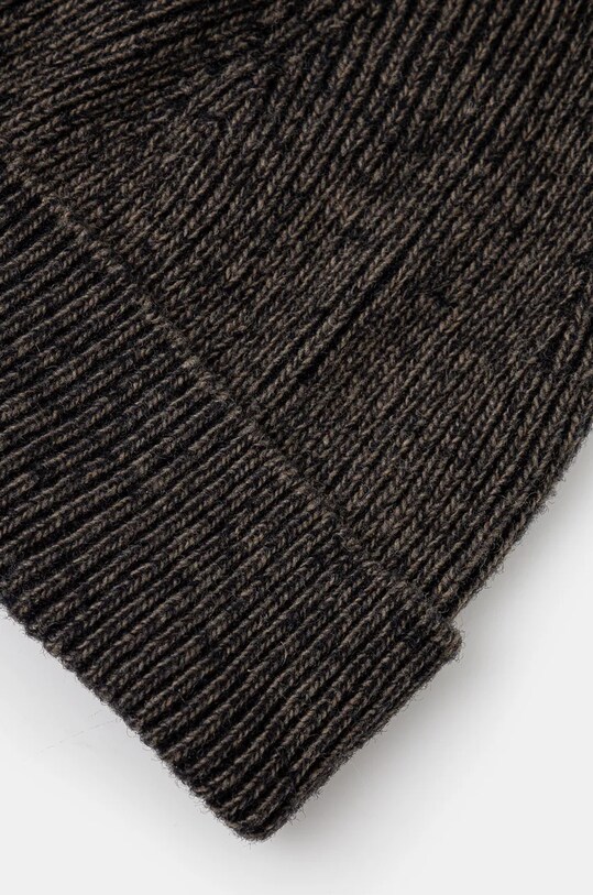 C.P. Company czapka z domieszką wełny Knit Cap 17CMAC300A006170A beżowy AW24