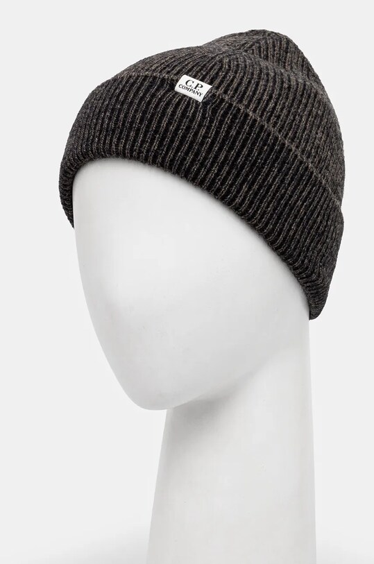 Accessories C.P. Company wool blend beanie Knit Cap 17CMAC300A006170A beige