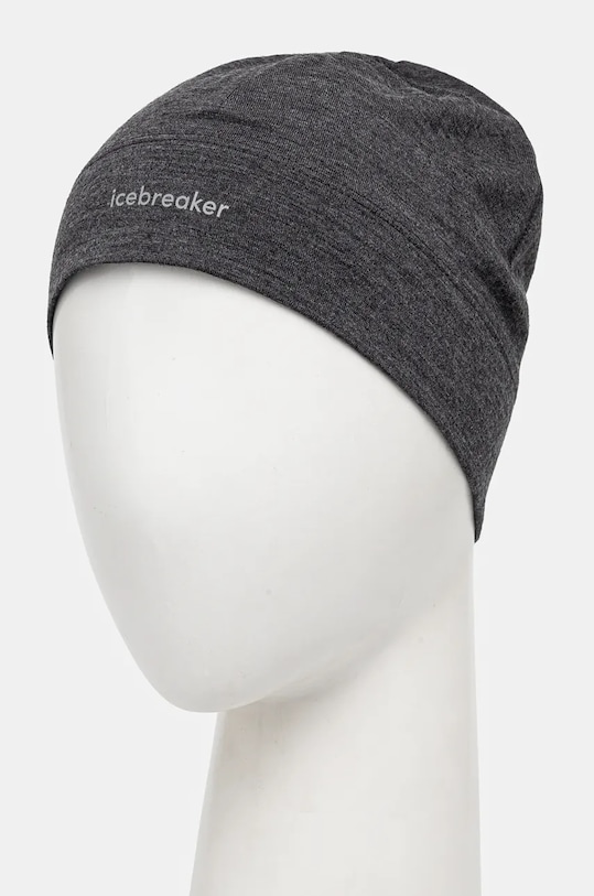 Čiapka Icebreaker Merino 200 Oasis IB0A56SH0111 sivá AW24