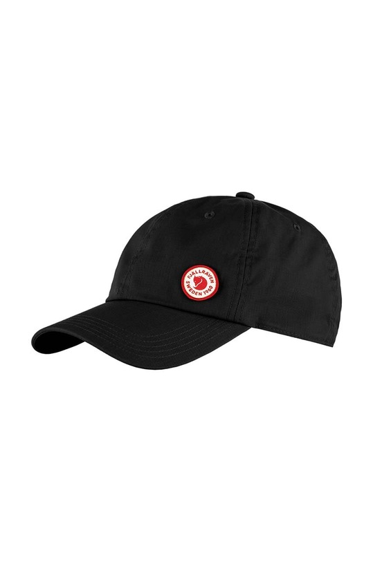 Kapa sa šiltom Fjallraven Fjällräven Logo Cap natpis crna F13100181.550