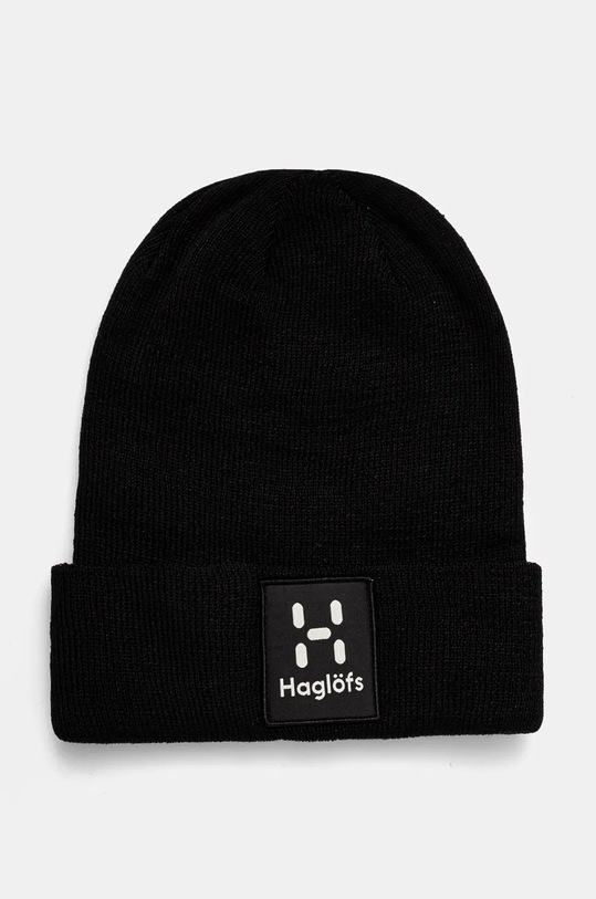 Kapa Haglöfs Aze natpis crna 605502