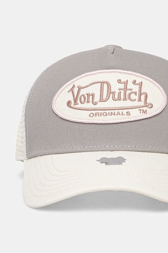 Kšiltovka Von Dutch TRUCKER BOSTON 7030244 béžová AW24