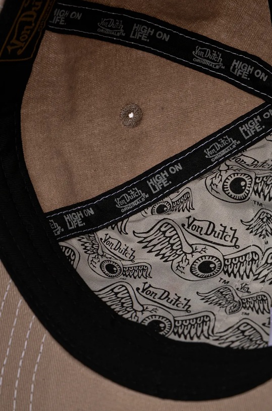 Kšiltovka Von Dutch HOUSTON béžová 7030218
