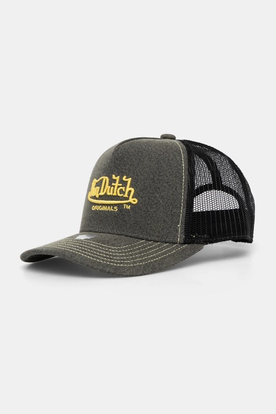 Kšiltovka Von Dutch TRUCKER NEWARK nášivka černá 7030820