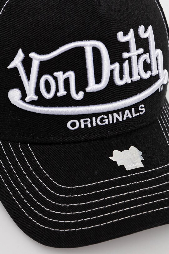 Von Dutch czapka z daszkiem TRUCKER RIVERSIDE 7030803 czarny AW24