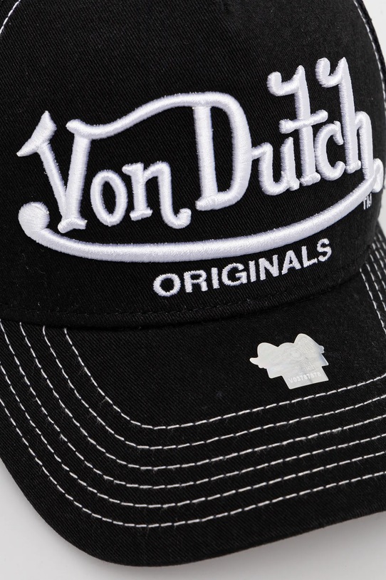 Von Dutch berretto da baseball TRUCKER RIVERSIDE 7030803 nero AW24