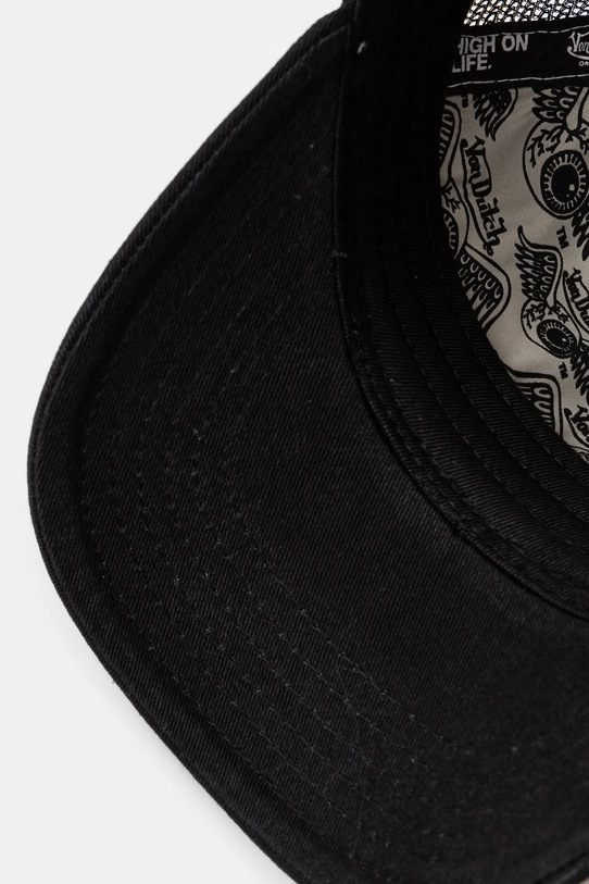 Von Dutch berretto da baseball TRUCKER RIVERSIDE nero 7030803