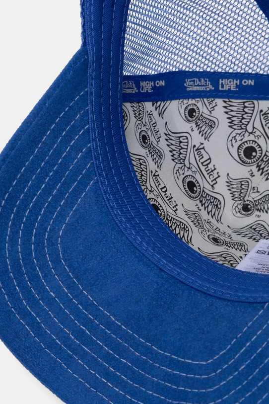 Von Dutch șapcă TRUCKER ROCKFORD albastru 7030806