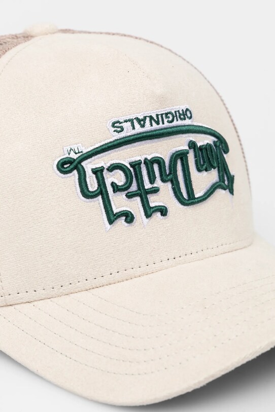 Von Dutch czapka z daszkiem TRUCKER SOHO 7030811 beżowy AW24