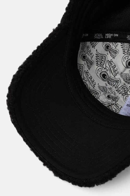 Von Dutch șapcă DB SEATTLE negru 7030589