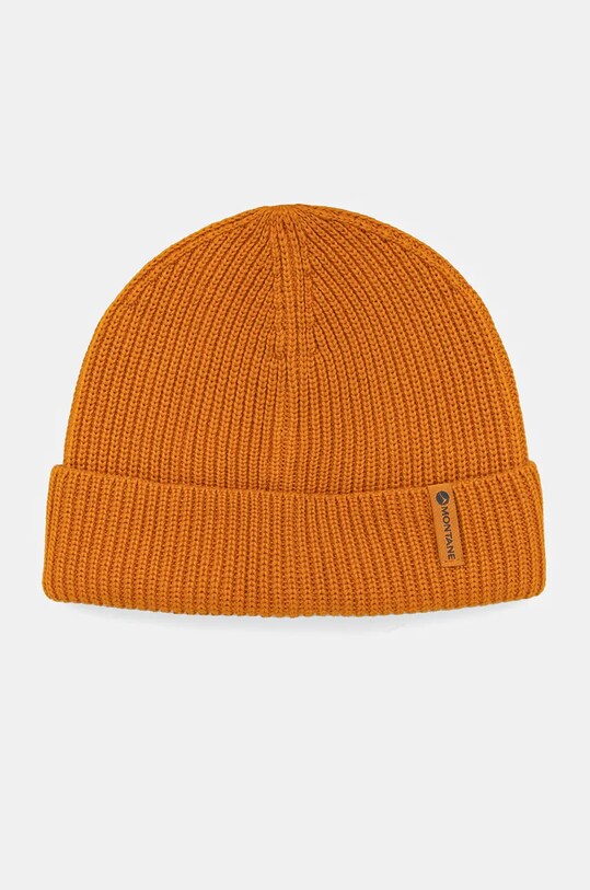 Шапка з домішкою вовни Montane Brew з додаванням вовни помаранчевий HBRWB18
